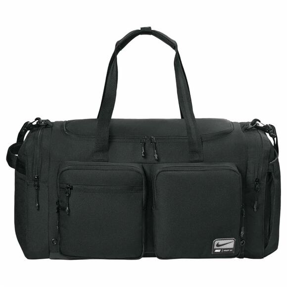 Nike Utility Power 2.0 Duffel Bag Medium Mens Black Size 51 Litre Casual Travel - Picture 1 of 3